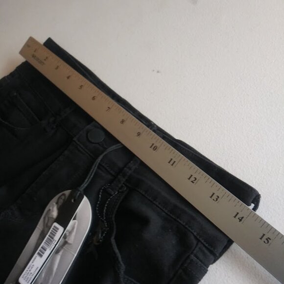 Kendall & Kylie women's size 7/8 black baby boot jeans - Picture 9 of 16